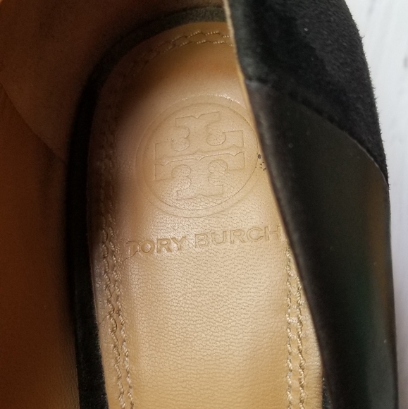 Tory Burch GiGi Leather Pointed Toe Pumps Black - Picture 12 of 15